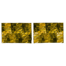 Gele of gouden kleurstukken zien eruit als goud me