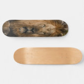 GELE OGEN leeuw Persoonlijk Skateboard (Horizontaal)