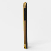 Gele, oker, bruine strepen Case-Mate iPhone case (Achterkant/links)