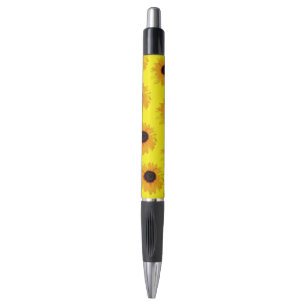 Gele olie Gekleurde zonnebloemen, Emmy Pen