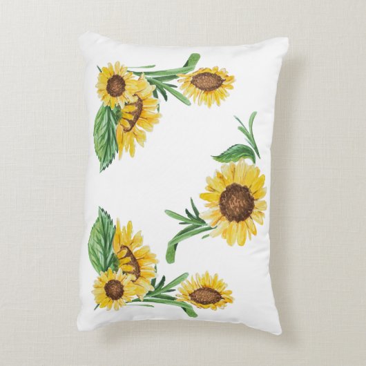 Gele olifant meisje Aangepaste naam Kussen (Achterkant (Verticaal))