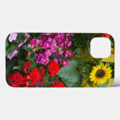 Gele omheining met bloementuin Case-Mate iPhone case (Achterkant (horizontaal))