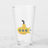 Gele onderzeeboot glas (Voorkant)