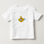 Gele onderzeeboot kinder shirts (Voorkant)
