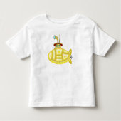 Gele onderzeeboot kinder shirts (Voorkant)