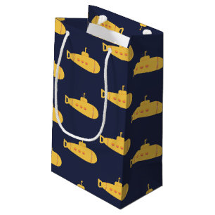 Gele onderzeeboot klein cadeauzakje