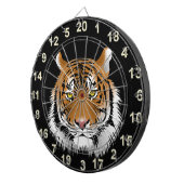 Gele ooghoogte dartbord (Voorkant Rechts)