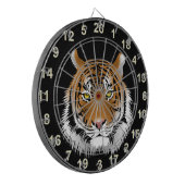 Gele ooghoogte dartbord (Voorkant Links)