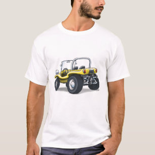 gele open bovenbuggy t-shirt
