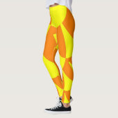 Gele Oranje Leggings (Links)