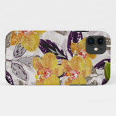 Gele oranje orchideeën. Case-Mate iPhone case (Achterkant (horizontaal))