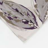 Gele oranje orchideeën. fleece deken (Hoek)