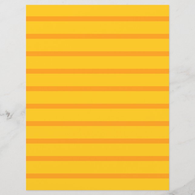 Gele Oranje strepen 8 (Voorkant)