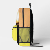 Gele & oranje Tas gepersonaliseerd, familie vakant (Rechts)