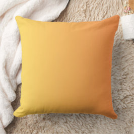 Gele Oranje tinten Kussen