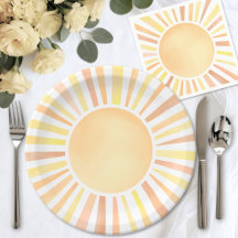 Gele Oranje Zon