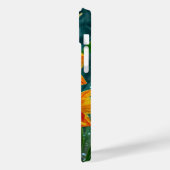 Gele orchidee bloem Case-Mate iPhone case (Achterkant / Links)