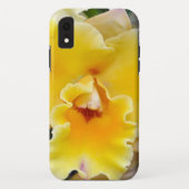 Gele orchidee Case-Mate iPhone case (Achterkant)