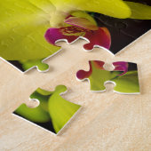 Gele Orchidee - Fotopuzzel Legpuzzel (Zijkant)