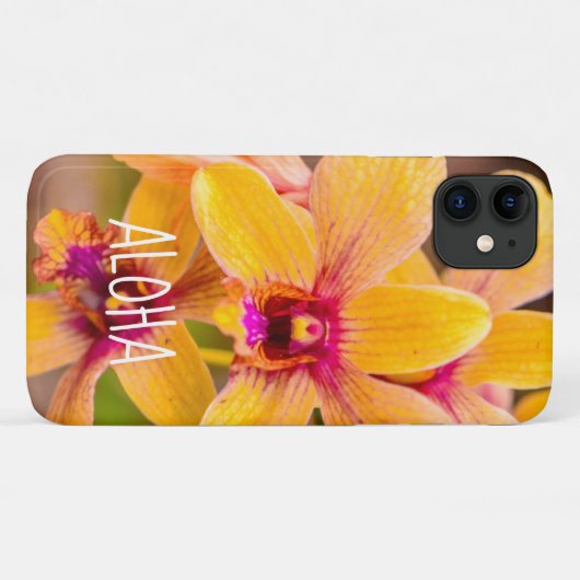 Gele orchidee, Lawai, Kauai, Hawaii Case-Mate iPhone Case (Achterkant (horizontaal))