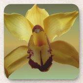 Gele orchidee onderzetters (Voorkant)