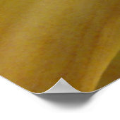 Gele orchidee poster (Hoek)