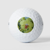 Gele orchideeën golfballen (Voorkant)