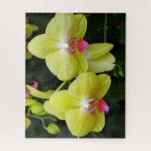 Gele orchideeën Jigzaag Puzzle Legpuzzel (Verticaal)