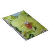 Gele orchideeën notitieboek (Rechterzijde)
