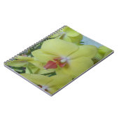 Gele orchideeën notitieboek (Linkerzijde)