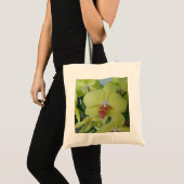 Gele orchideeën tote bag (Voorkant (product))
