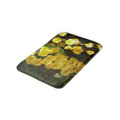 Gele Orchids Tropische Bloemen Badmat (Gekanteld)