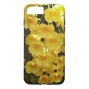 Gele Orchids Tropische Bloemen iPhone 8/7 Plus Hoesje