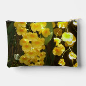 Gele Orchids Tropische Bloemen Etui (Achterkant)