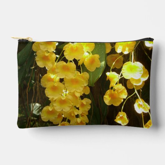 Gele Orchids Tropische Bloemen Etui (Voorkant)