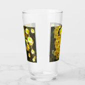 Gele Orchids Tropische Bloemen Glas (Rechts)