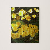 Gele Orchids Tropische Bloemen Legpuzzel (Verticaal)