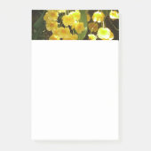 Gele Orchids Tropische Bloemen Post-it® Notes (Voorkant)