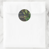 Gele oxlip bloemen bookplate sticker (Tas)