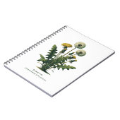 Gele Paardebloem Kruidenboek Notitieboek (Linkerzijde)