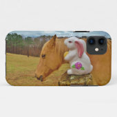 Gele paarden, lenteskonijn Case-Mate iPhone case (Achterkant (horizontaal))