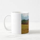 Gele paarden, lenteskonijn koffiemok (Links)