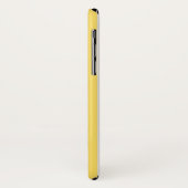 Gele, paarse en witte snoepstrepen Case-Mate iPhone case (Achterkant/links)