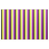 Gele Paarse strepen Stof (Fat Quarter)