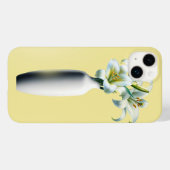 Gele Paaslelies Bloemenvase Case-Mate iPhone Case (Achterkant (horizontaal))
