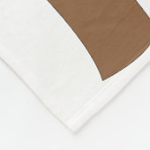 Gele paddenstoelen fleece deken (Hoek)