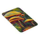 Gele paddenstoelen magneet (Rechterzijde)