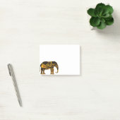 Gele paisley olifant post-it® notes (Kantoor)