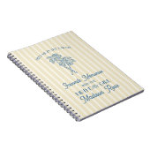 Gele Palm Lente Favoriete Herinneringen met Verjaa Notitieboek (Rechterzijde)