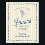 Gele Palm Springs Pastel Beach Favorieten Poster<br><div class="desc">Ontmoet me in de handpalmen! Ons Palm Springs Party Collectie is een dromerige mix van strand cabana charme en pastel perfectie. Met zachte strepen, luchtige palmbomen en een vleugje retro-glamour, brengt dit collectie de magie van een zonovergoten uitje naar uw feest. Of u nu een vrijgezellenfeest, een vrijgezellenfeest of een...</div>